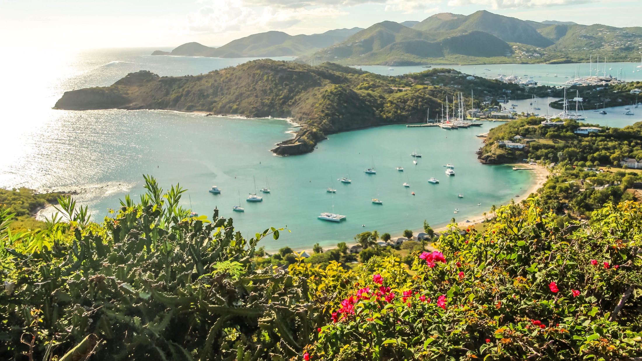 English Harbour in Antigua