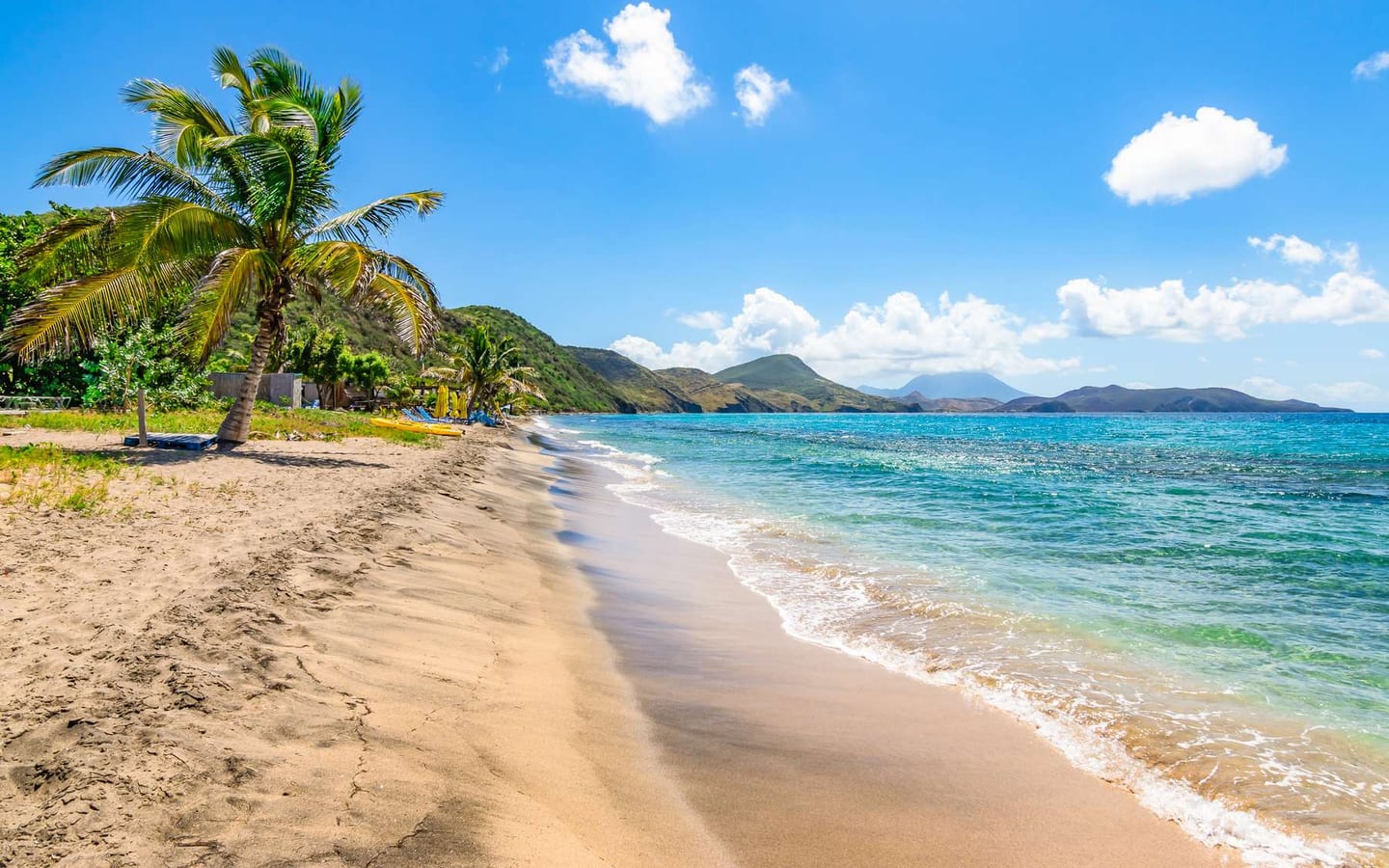 The volcanic coast of Nevis