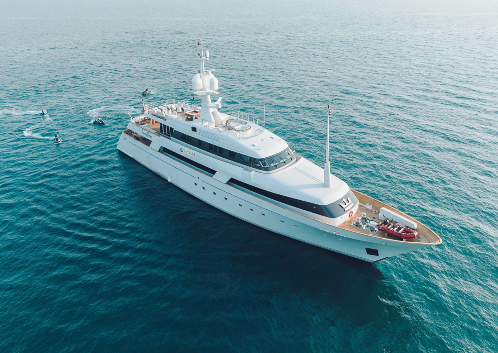 ISABELL, motor yacht, cruising at sea